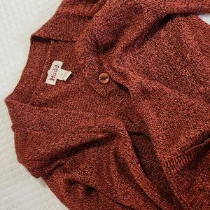 Burnt Orange Cardigan